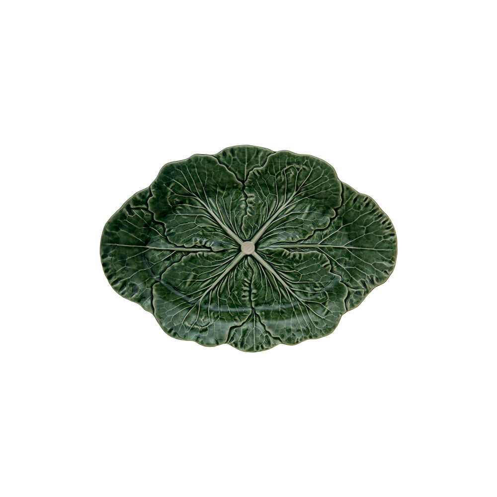 CABBAGE SMALL OVAL PLATTER
