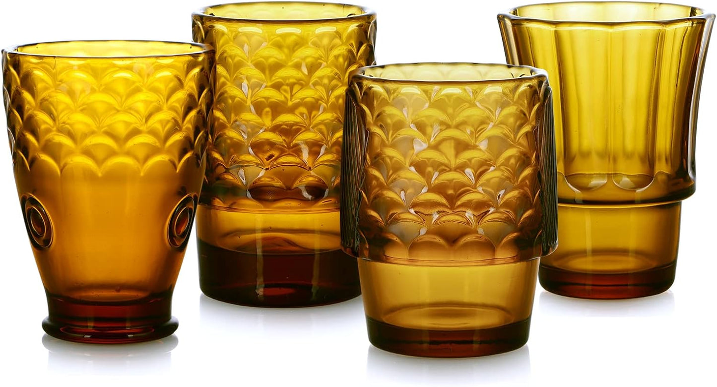 VASOS PESCADO AMBAR