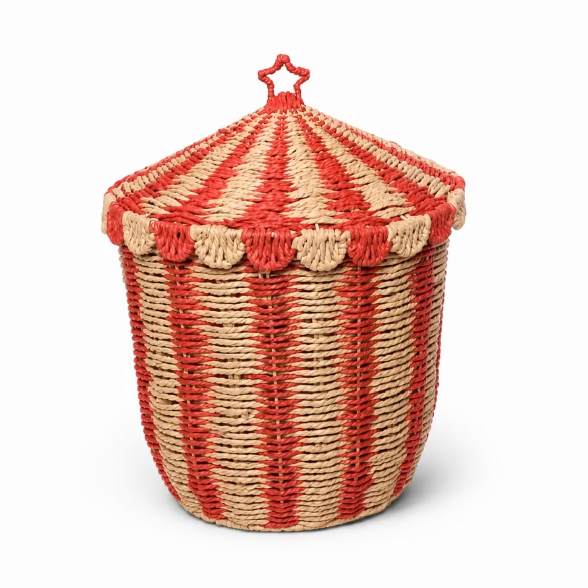 CESTO CIRCO ROJO 37 CM