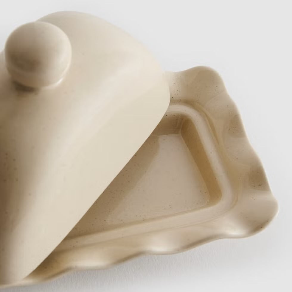 MANTEQUILLERA BEIGE