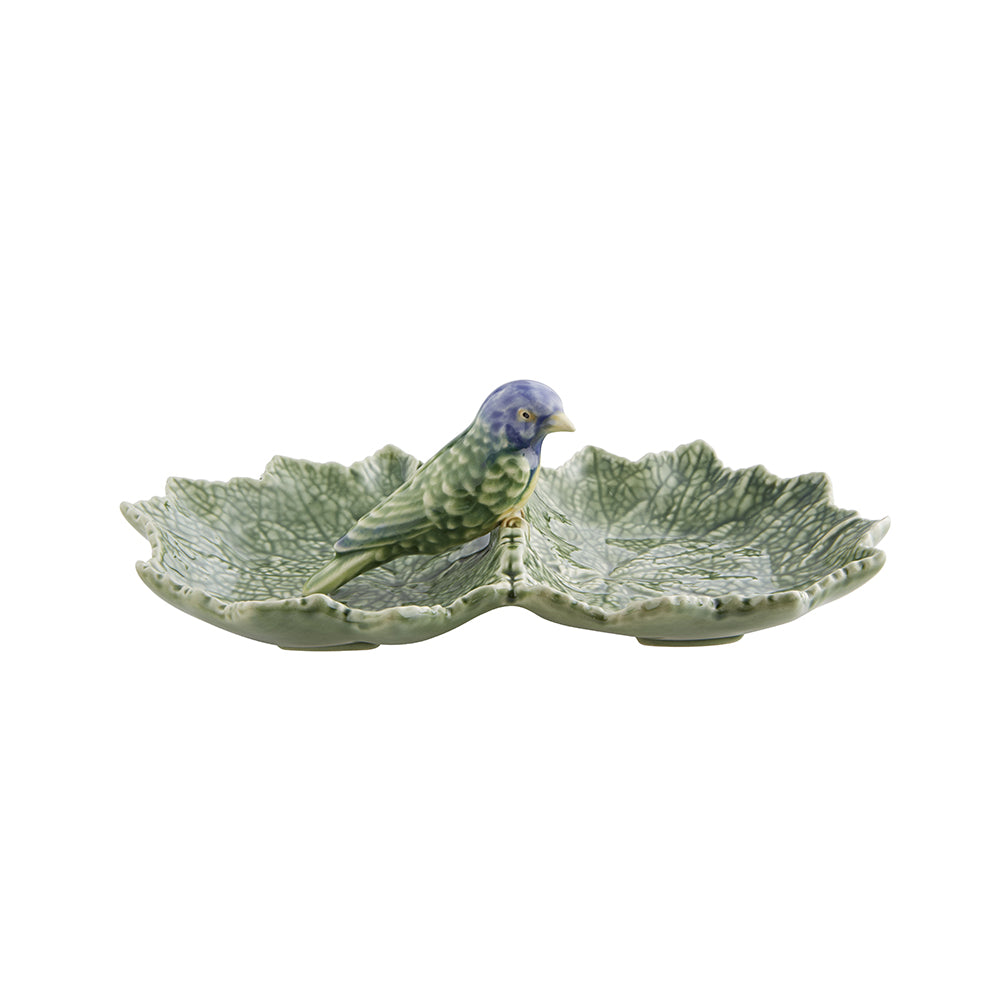 CINERARIA DOBLE HOJA PAJARO AZUL