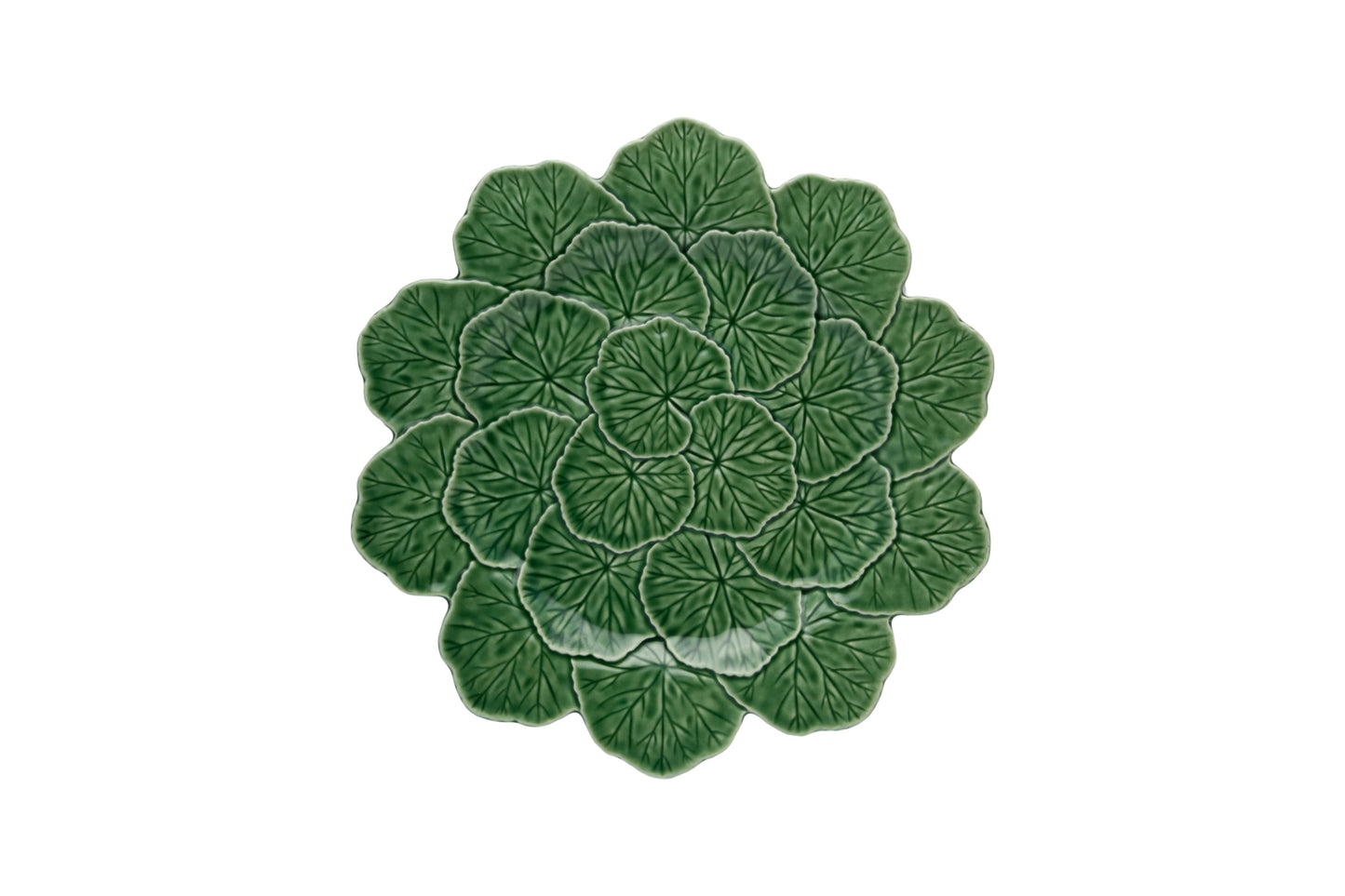 GERANIUM CHARGER PLATE