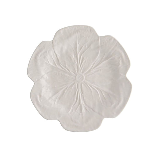 CABBAGE DINNER PLATE WHITE