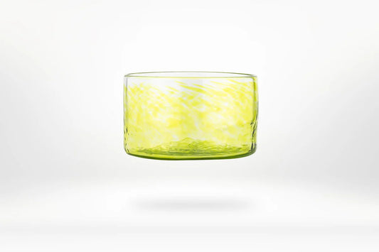 BOWL AMARILLO VIDRIO SOPLADO