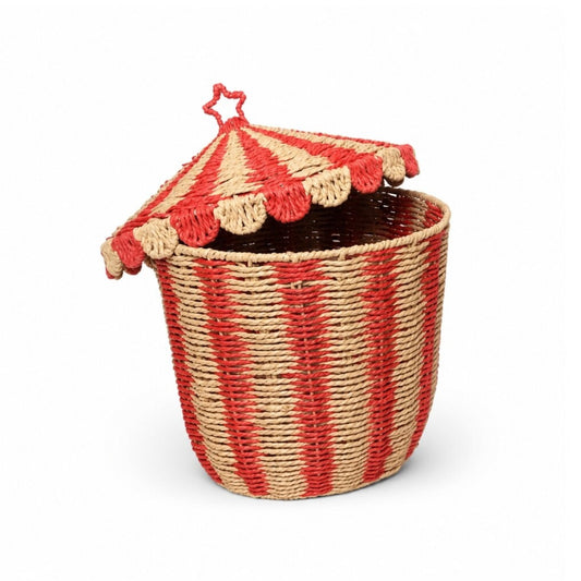 CESTO CIRCO ROJO 37 CM