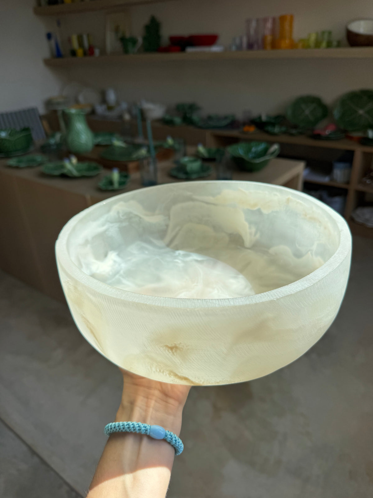 BOWL RESINA VERDE CLARO
