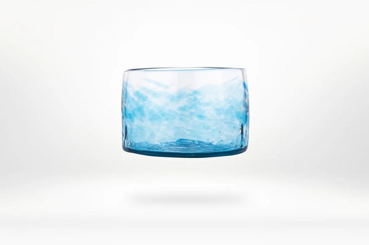 BOWL AZUL VIDRIO SOPLADO