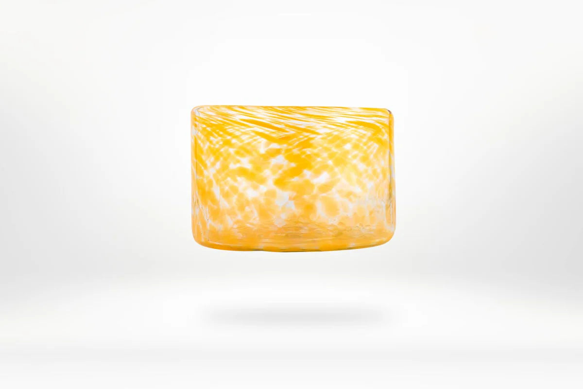 BOWL NARANJA VIDRIO SOPLADO