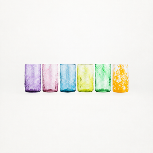 SET 6 VASOS MEDIANOS